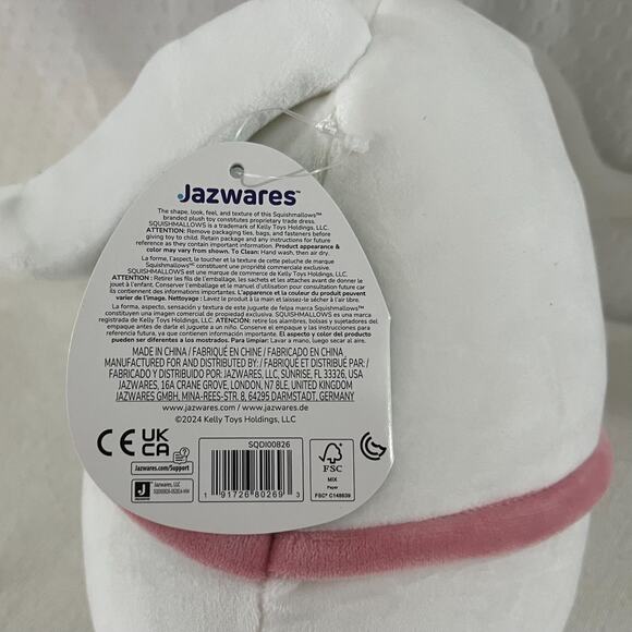 Squishmallows Disney Nightmare Before Christmas Zero with Candy Cane (8 inch) - Picture 5 of 5